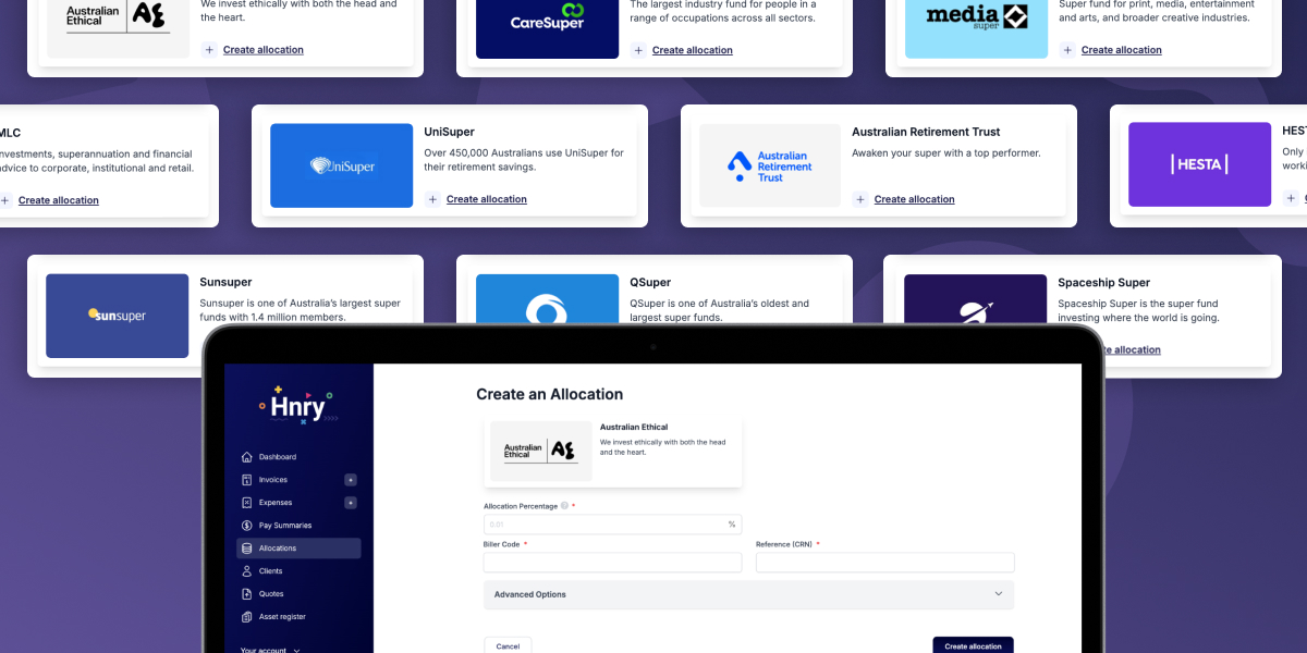 Super fund templates