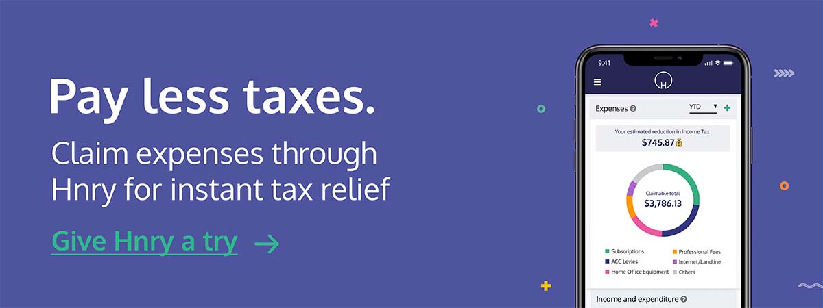 Pay less taxes. Claim expenses through Hnry for instant tax relief. Give Hnry a try