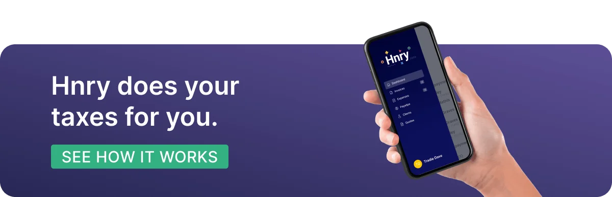 Hnry does your taxes for you - join now